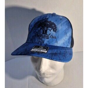 Clarendon Club Est 1930 Richardson 112 Realtree Fishing Blue Trucker Hat NWT